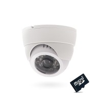 Caméra dôme infrarouge avec enregistreur audio vidéo 8Go