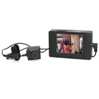Kit micro enregistreur audio video portable avec caméra bouton 550 lignes