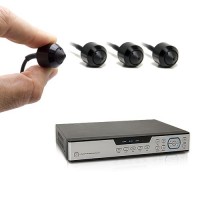 Kit enregistreur de vidéosurveillance et quatre caméras snake AHD 1080P