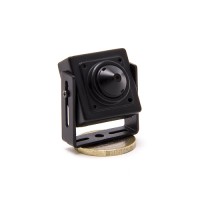 Micro caméra pinhole CCD 600 lignes 0.0003 lux audio video N&B
