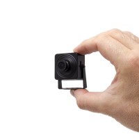 Mini caméra IP WiFi UHD 2K capteur 4MP 2.8mm 136° enregistrement sur carte micro SDHC