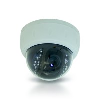Caméra dôme 420 lignes vision nocturne avec détection de mouvement et carte micro SDHC