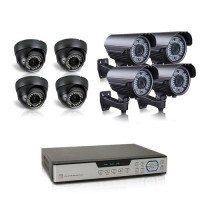 Kit vidéosurveillance 1To 8 caméras AHD 1080P intérieures extérieures