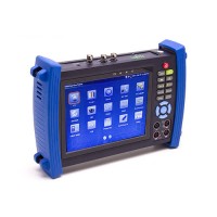 Testeur et scanner de caméra IP, analogique AHD avec écran tactile 7 pouces