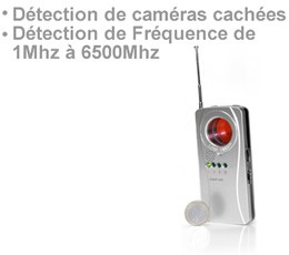 Détecteur de caméra multifonction