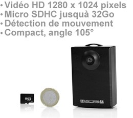Micro Enregistreur audio-vidéo HD 1
