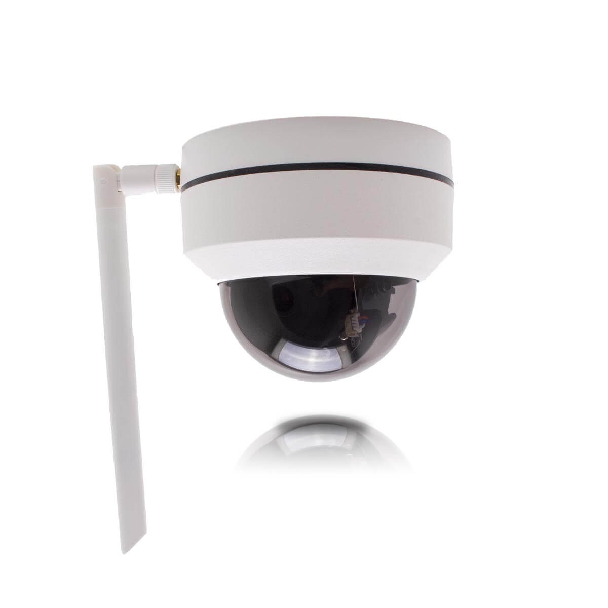 Caméra PTZ intelligente 8 MP IP WiFi enregistrement MicroSD détection humaine & véhicule 