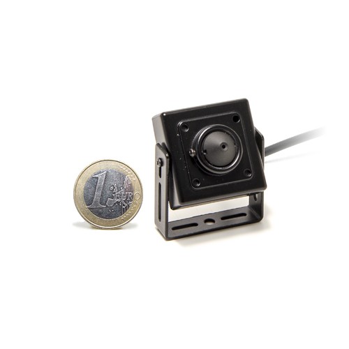 Micro caméra carrée couleur 700 lignes avec objectif pinhole