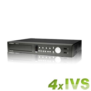 Enregistreur vidéo surveillance intelligent 500Go 4 audio vidéo et 4 IVS-DCCS avec accès sur téléphone et internet