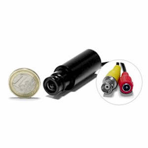 Micro caméra tube 1/3 CCD color 550 lignes 0,0005 lux