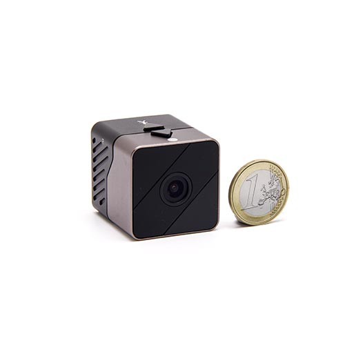 Mini caméra très longue autonomie avec détection PIR et IR invisible