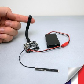 Micro camera wi-fi direct ultra HD 4K à 30 ips capteur 13MP batterie 4000 mAh microSD jusqu’à 256 Go