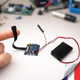 Micro camera wi-fi direct ultra HD 4K à 30 ips capteur 13MP zoom X4 timelapse batterie 4000 mAh microSD jusqu’à 256 Go