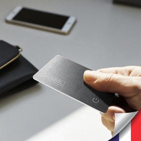 Tracker GPS Ultra plat iOS Recharge Induction & Localisation Précise via Apple Localiser