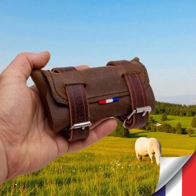 Balise GPS pour animaux suivi en temps réel étanche longue autonomie appli mobile pochette cuir incluse