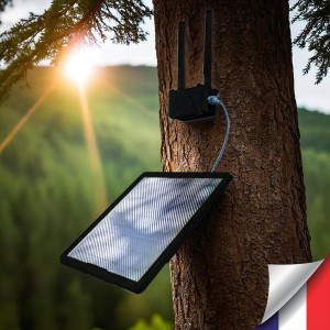 Routeur 3G 4G WiFi autonome solaire batterie