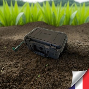 Pélicase étanche avec batterie lithium rechargeable 57.6 A avec sortie 12V 