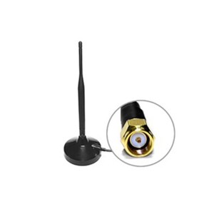 Antenne 1,2 Ghz omnidirectionnelle 6 dBi avec support magnétique 