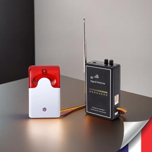 Détecteur de brouilleur Professionnel avec alarme et sirène