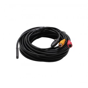 Micro caméra inspection Ø 5,5 mm couleur 480 Lignes avec LED blanche waterproof IP66 câble10 Mètres DC 12V 