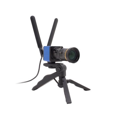 Mini caméra IP 4G Ultra HD 5 Mpx Zoom 10X basse luminosité accès à distance via iPhone Android enregistrement sur carte micro SD 64Go avec alerte détection humaine