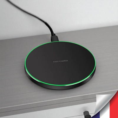 Chargeur Sans Fil à induction Qi Universel connexion chargeur 5V Recharge Rapide pour smartphone et Accessoires Connectés