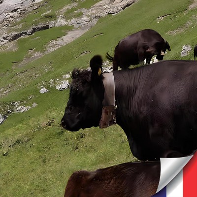 Collier GPS 4G vache cheval ultra longue autonomie 10 ans accès serveur et carte SIM incluse pochette cuir et collier