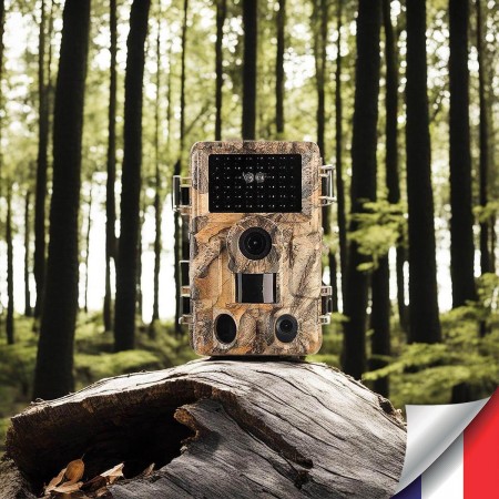 Camera de chasse autonome photo 48 Mpx vidéo audio Full HD vision nocturne étanche IP66
