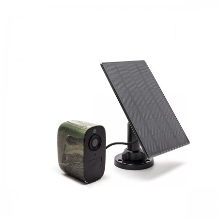 Smart caméra solaire camouflage alarme WIFI 1080P IR invisible 128Go longue autonomie détection de mouvement audio bidirectionnel