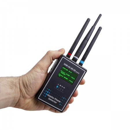 Détecteur portable de smartphone GSM 2G 3G 4G 5G avec écran LCD