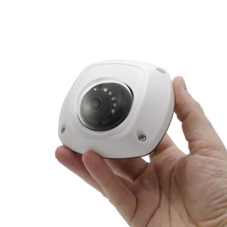 Mini caméra dôme IP intelligente HD 1080P infrarouge waterproof avec enregistreur sur carte MicroSD