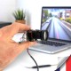 Mini caméra vidéosurveillance WIFI UHD 5Mpx Zoom 10X détection humaine AI accès à distance via iPhone Android et PC avec microSD 128 Go