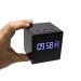Horloge réveil alarme enceinte bluetooth micro caméra IP Wi-Fi HD avec vision nocturne