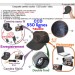 Caméra casquette couleur CCD 550 lignes et audio