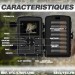 Camera de chasse autonome solaire photo 48 Mpx vidéo audio Full HD vision nocturne IP66 avec connexion Wi-Fi direct