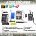 Caméra de chasse 4G Ultra HD 4K IR invisible GPS alerte push envoi photo et vidéo sur application iOS et Android serveur cloud e-mail