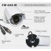 Caméra de vidéosurveillance extérieure 650 lignes couleur IR 1