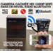 Horloge radio réveil enceinte Bluetooth caméra cachée Wi-Fi HD 1080P