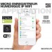 Application iOS Micro enregistreur portable numérique IP Wifi professionnel