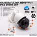 Caméra PTZ intelligente UHD 5MP IP WiFi détection audio et humaine autotracking IR Zoom X20 pilotable à distance via iPhone Android et PC