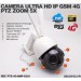 Caméra PTZ intelligente 4K UHD IP GSM 3G 4G