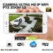 Caméra PTZ intelligente 4K UHD IP WiFi détection humaine autotracking IR Zoom X5 pilotable à distance via iPhone Android et PC