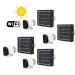 Kit de 4 Smart caméras solaires autonomes WiFi HD 1080P