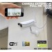 Caméra de vidéosurveillance extérieure P2P avec accès à distance sur smartphone
