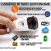Smart caméra Wi-Fi HD 1080P grand angle avec batterie rechargeable 6 mois
