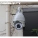 Caméra dôme IP pilotable extérieure 530 lignes TV avec accès 3G installé