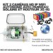 Kit 2 caméras solaires 3G 4G IP / WiFi extérieures HD720P
