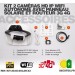 Kit 2 caméras solaires 3G 4G IP / WiFi extérieures HD720P