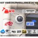 Kit de vidéosurveillance 3G 4G intérieur/extérieur 