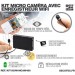 Fonctionnement Kit micro caméra avec micro enregistreur IP WiFi